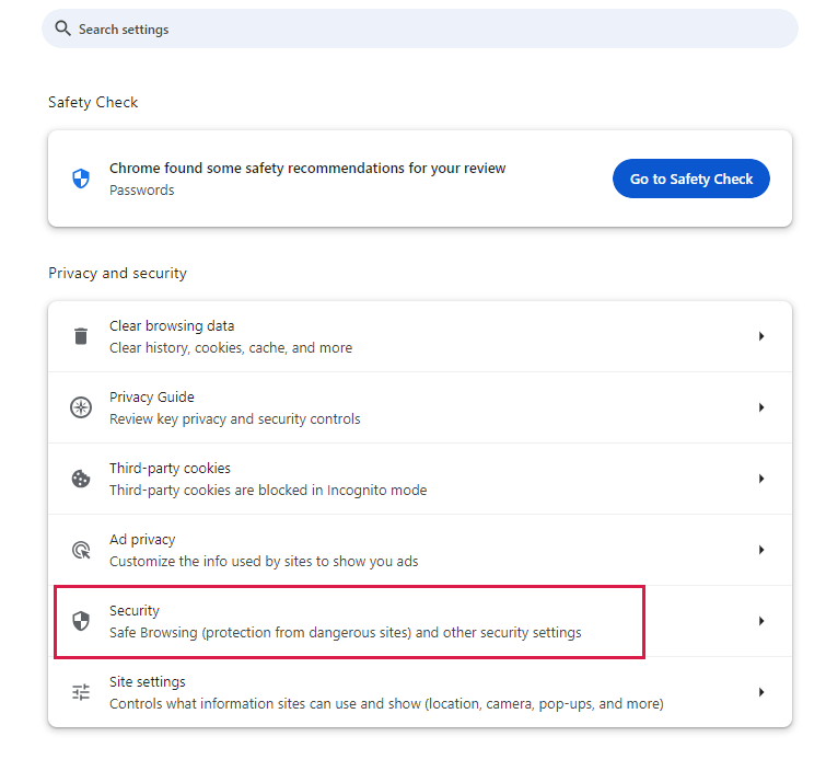 Etapa 3 para alterar o DNS