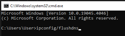 Etapa 1 para configurar o DNS